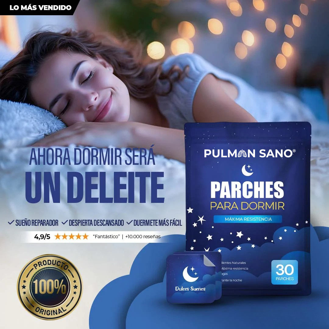 30 Parches para dormir Pulmón Sano®