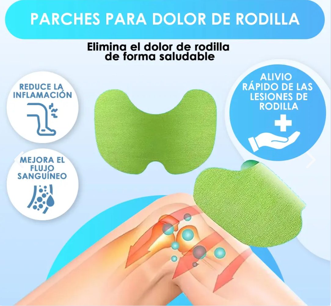 30 Parches Dolor de Rodilla